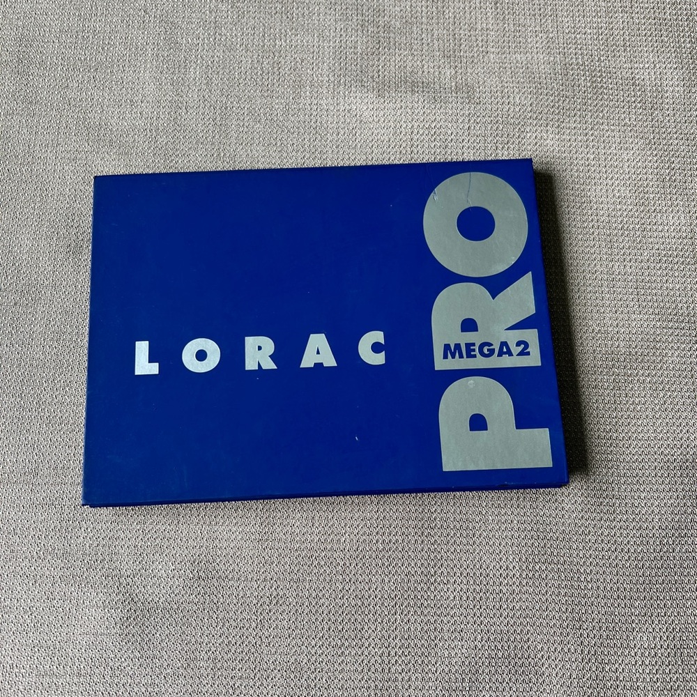LORAC Mega Eyeshadow Palette in Blue and Silver